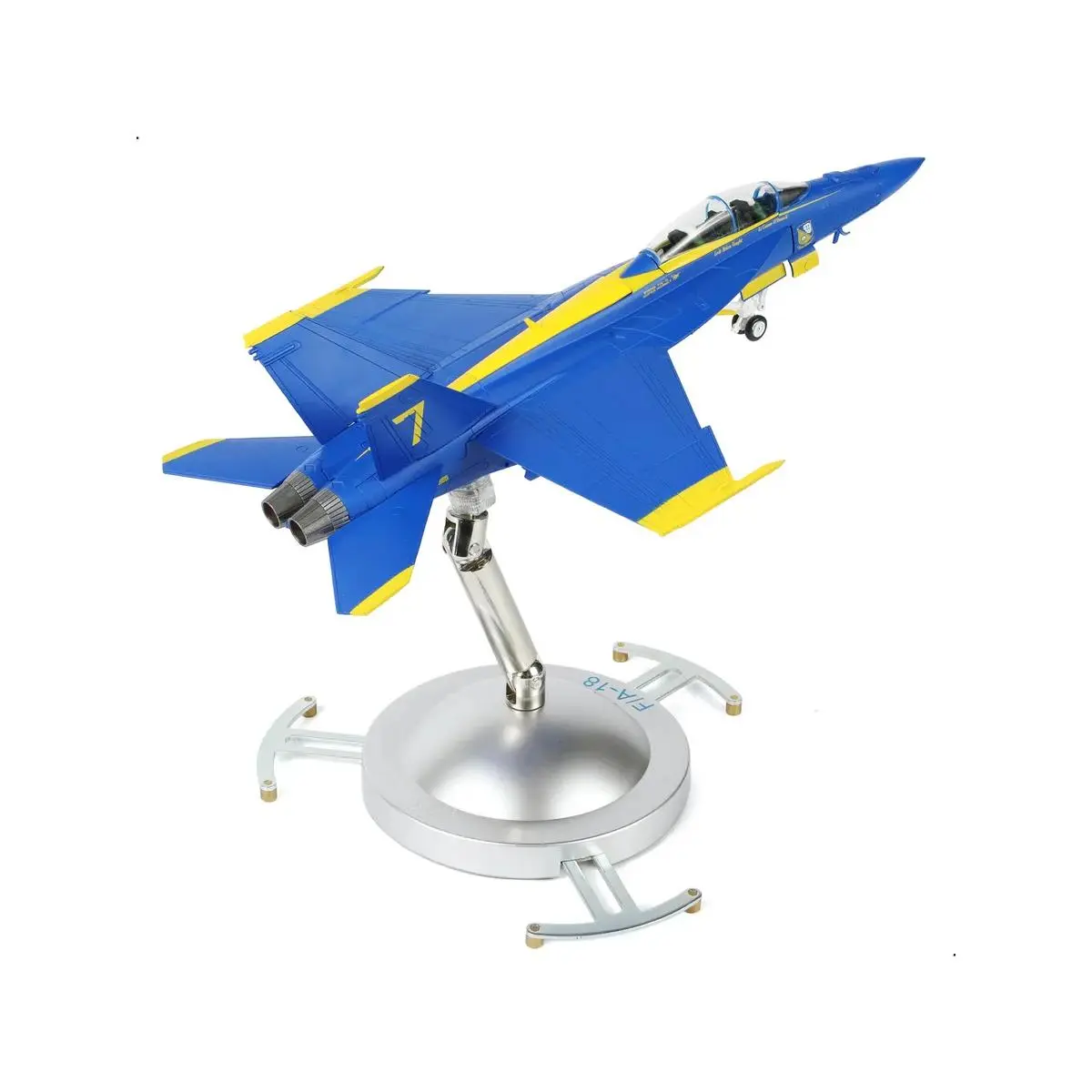 F/A-18F Blue Angels 1/72 Metal Fighter Aircraft DIY Building Model, Collectible Model Kit