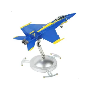 F/A-18F Blue Angels 1/72 Metal Fighter Aircraft Model, Collectible Model Kits