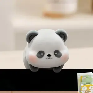 Cute Animal Computer Monitor Decoration, Fun Animal Figurine, Universal Decor for Car Dashboard, TV, Photo Frame, Car Desktop Decor