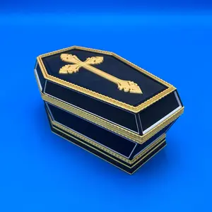 MTG Vampire Coffin Deck Box | Magic the Gathering | EDH | 100 Cards | Fable Forged Workshop