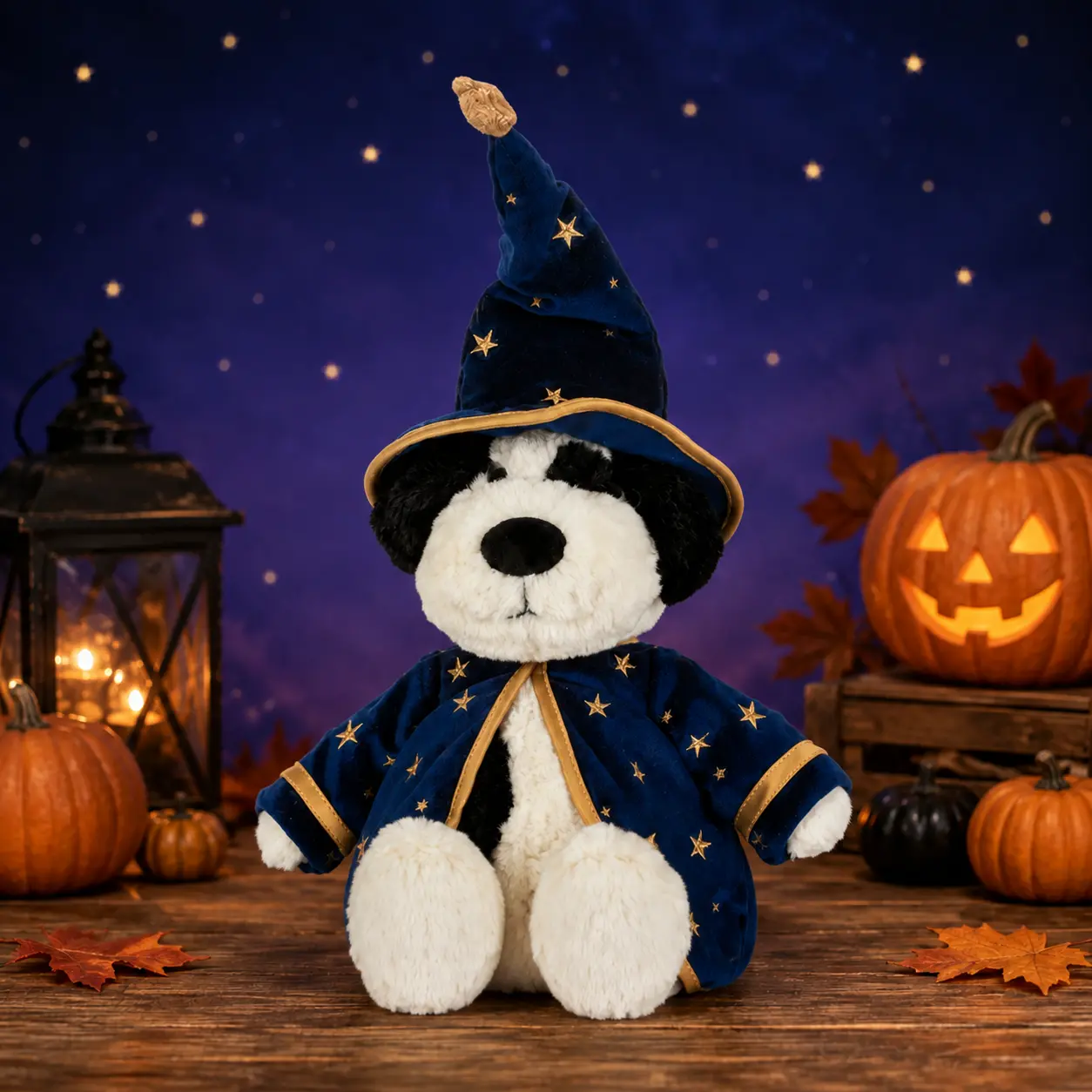 Jellycat Rufferty Puppy Wizard Plush Brings a Soft Magical Puppy Friend for Halloween Gifts and Cozy Room Decor