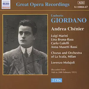 U. Giordano - Andre Chenier-Comp Opera  [COMPACT DISC - CD]