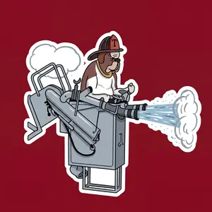 Penn Hills VFD #7 Helmet Window or Helmet Decal (Copy)