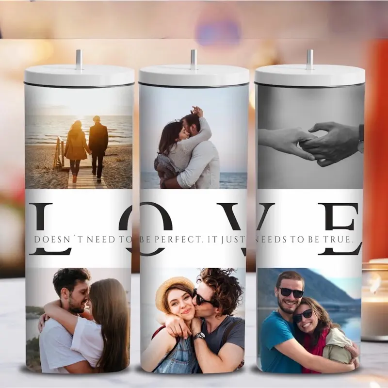 Personalized lovely 20 oz tumbles, valentines gift
