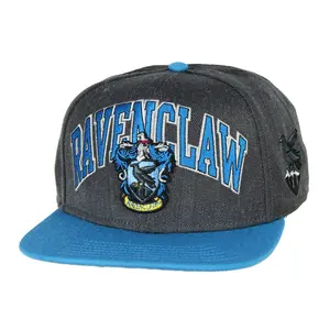 Harry Potter Ravenclaw House Crest Embroidered Adjustable Snapback Hat Cap