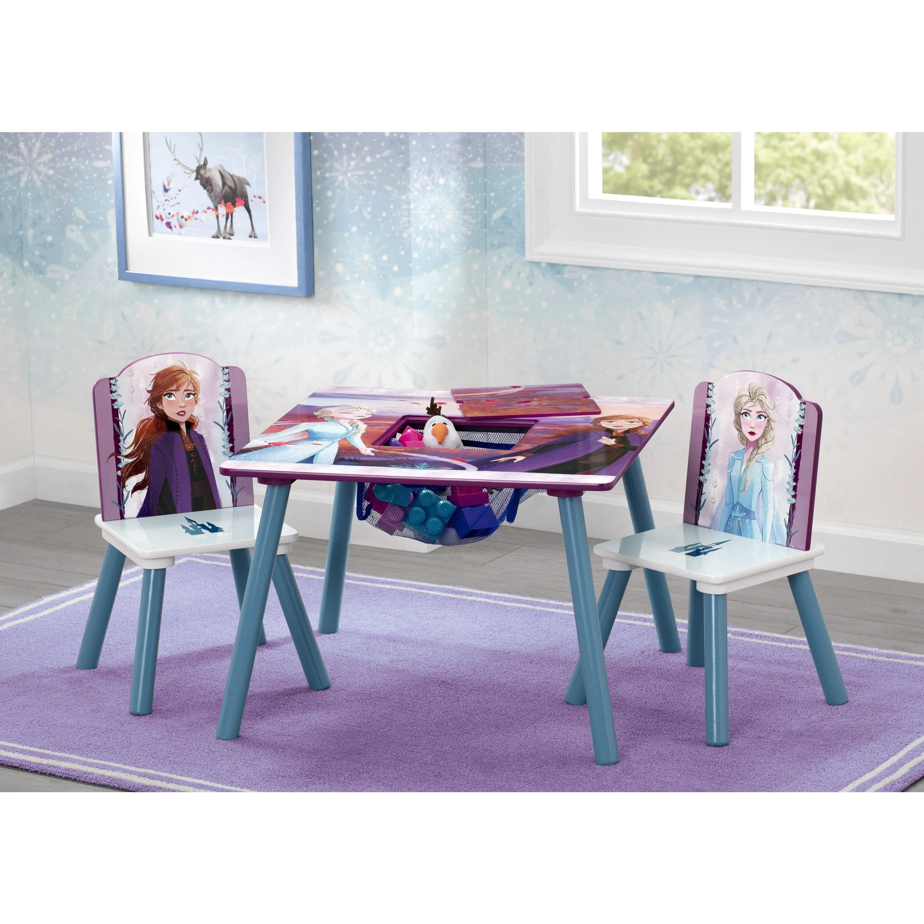 Frozen II Table and Chair Set with Storage Frozen II Table and Chair Set with Storage