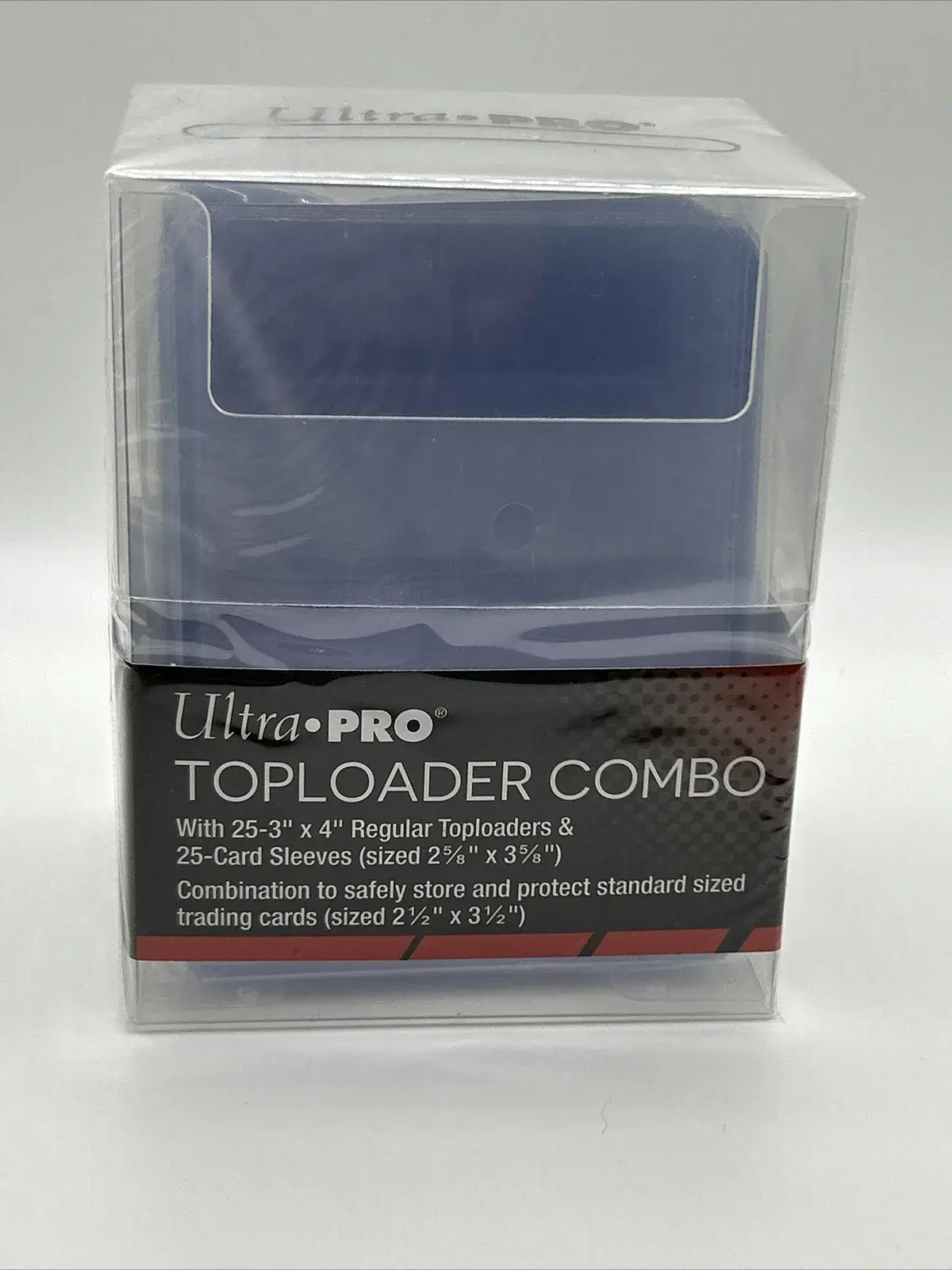 Ultra Pro Toploader Combo box 35pt with 25 3X4Toploaders w/sleeves ultra pro Ultra Pro Toploader Combo box 35pt with 25 3X4Toploaders w/sleeves ultra pro