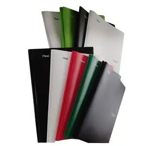 Mead 5 Star Pocket and Prong Poly Folder Durable Organizer for Documents and School Papers 1Ea