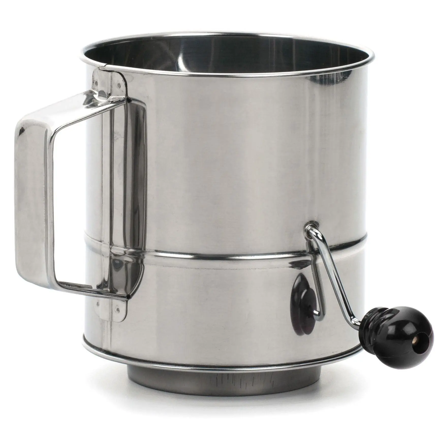 RSVP 3 Cup Crank Style Flour Sifter