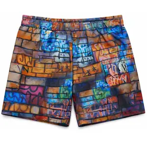 GGFL Men's Boxer Briefs S-XXXL Soft Polyester Underwear, Quick-Dry Breathable Elastic Waistband Lightweight Boxer Shorts for Men