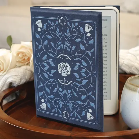 Bookish E-Reader Case: A Secret Court of Starlight | Fits Kindle Basic, Paperwhite, & Colorsoft | Includes Magnetic Shell & Built-In Stand