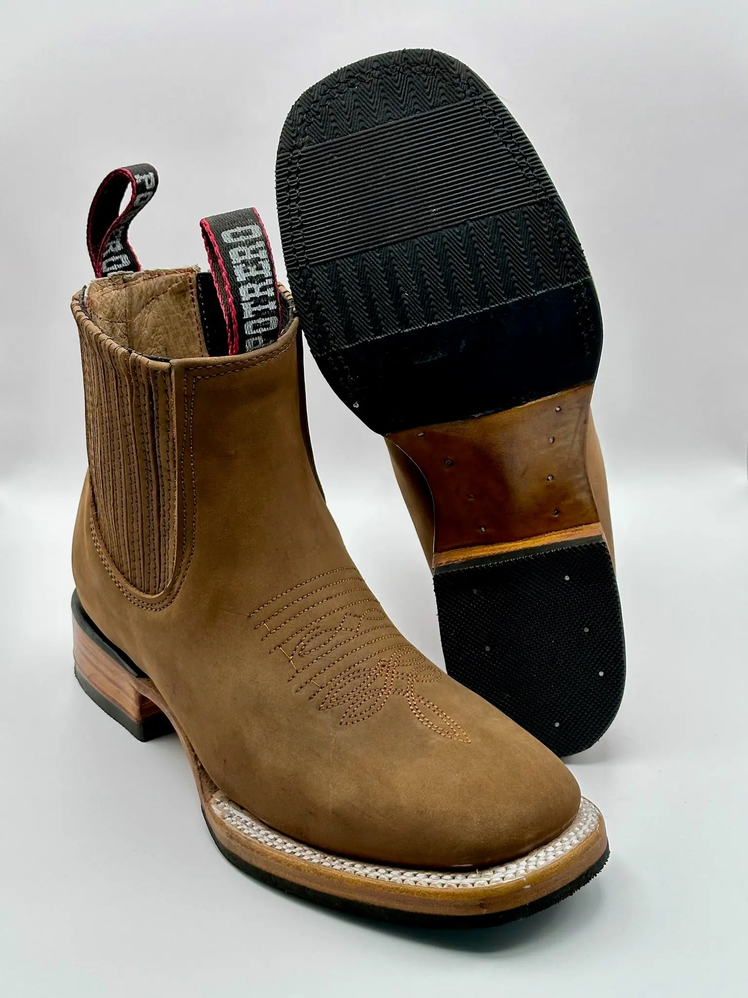 Women's Short Boot Nobuck - Tan