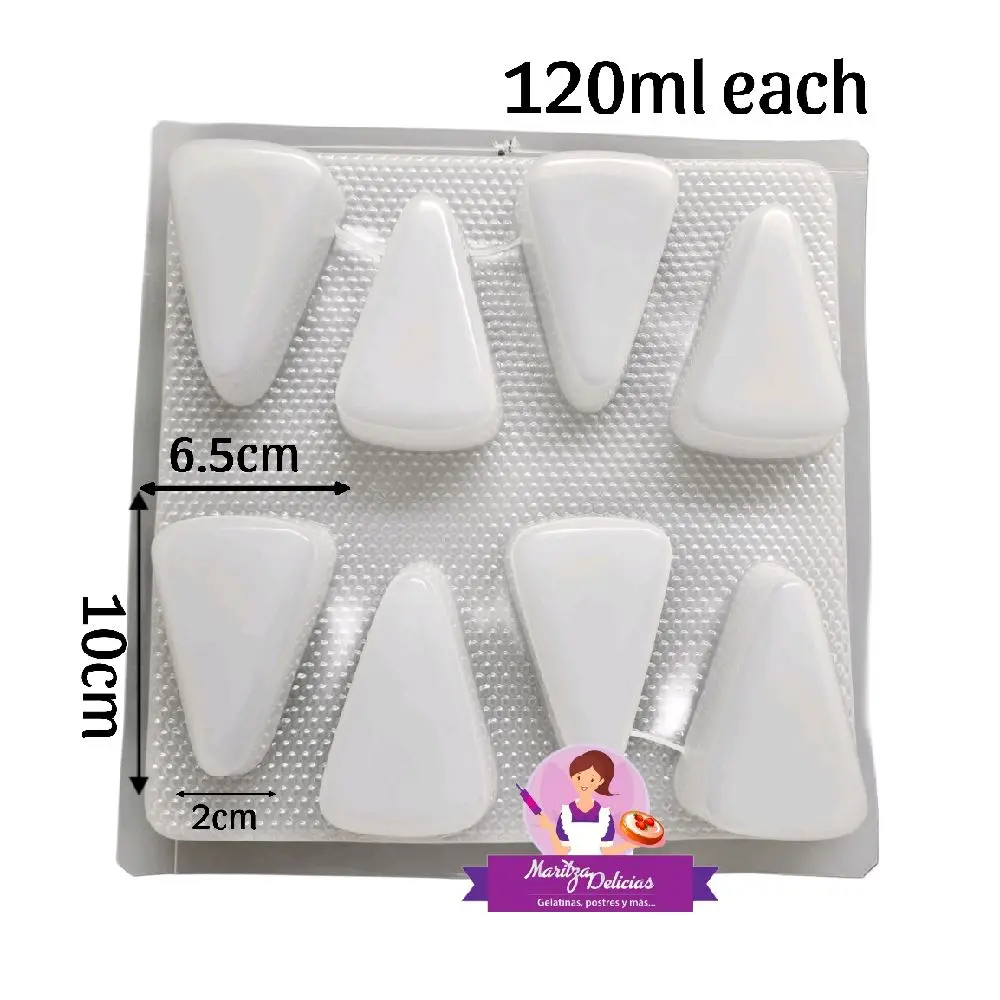 Pie Slices Jello Mold / Rebanadas de Pay Molde Gelatina