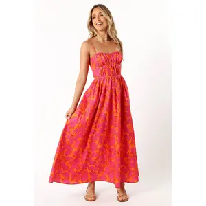 Kelani A-Line Midi Dress - Ambrosia