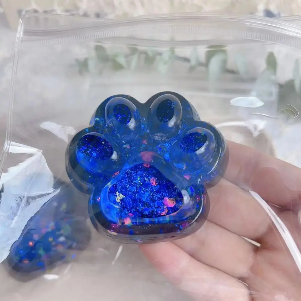 1Pcs Squishy Table Handmade Cat Paw Stress Relief Squishy Toy Mochi Taba Squishy New Fidget Toy Biscuit Pinching Toy surprise gift