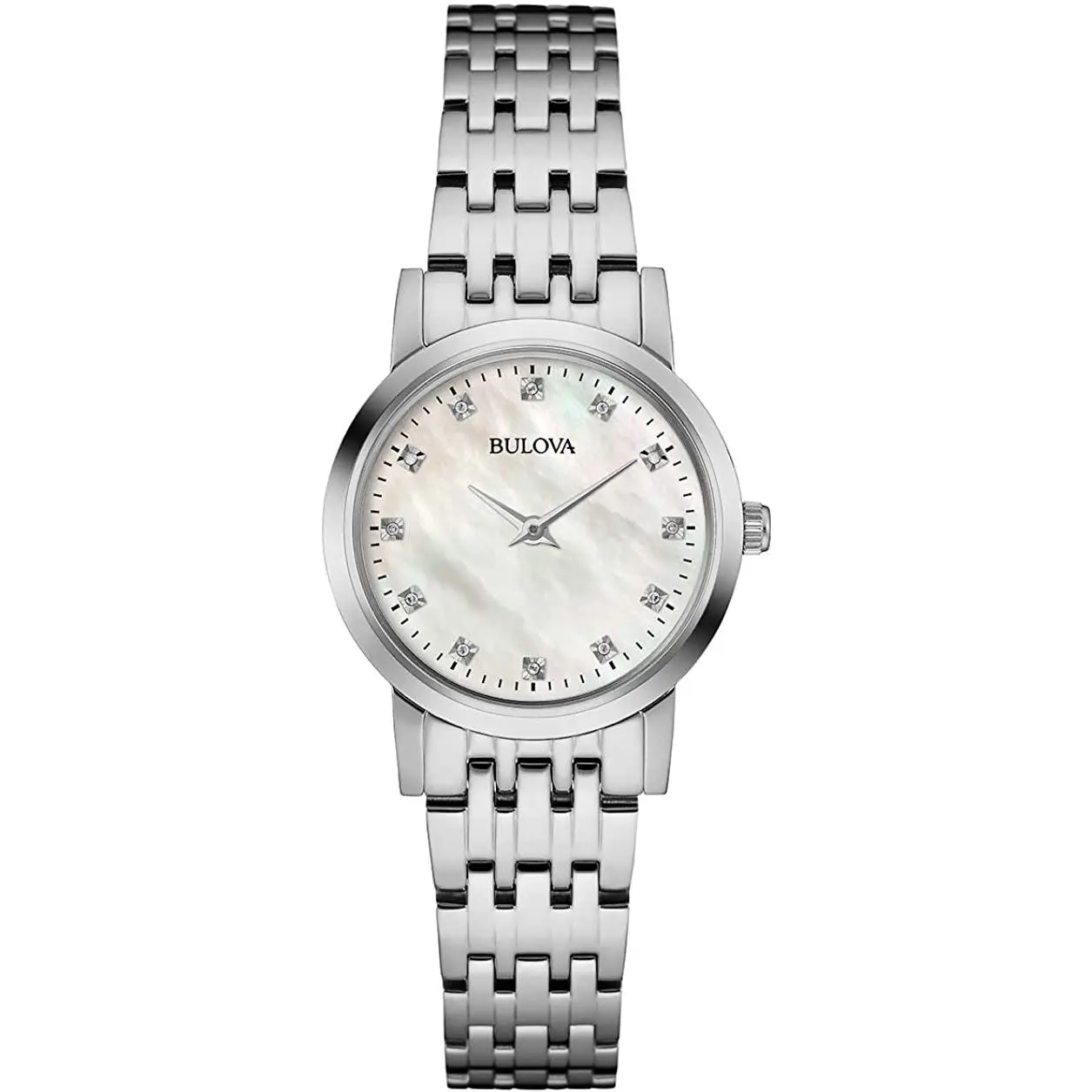 Bulova Classic Diamond Accent Womens Watch 96P175 Bulova Classic Diamond Accent Womens Watch 96P175