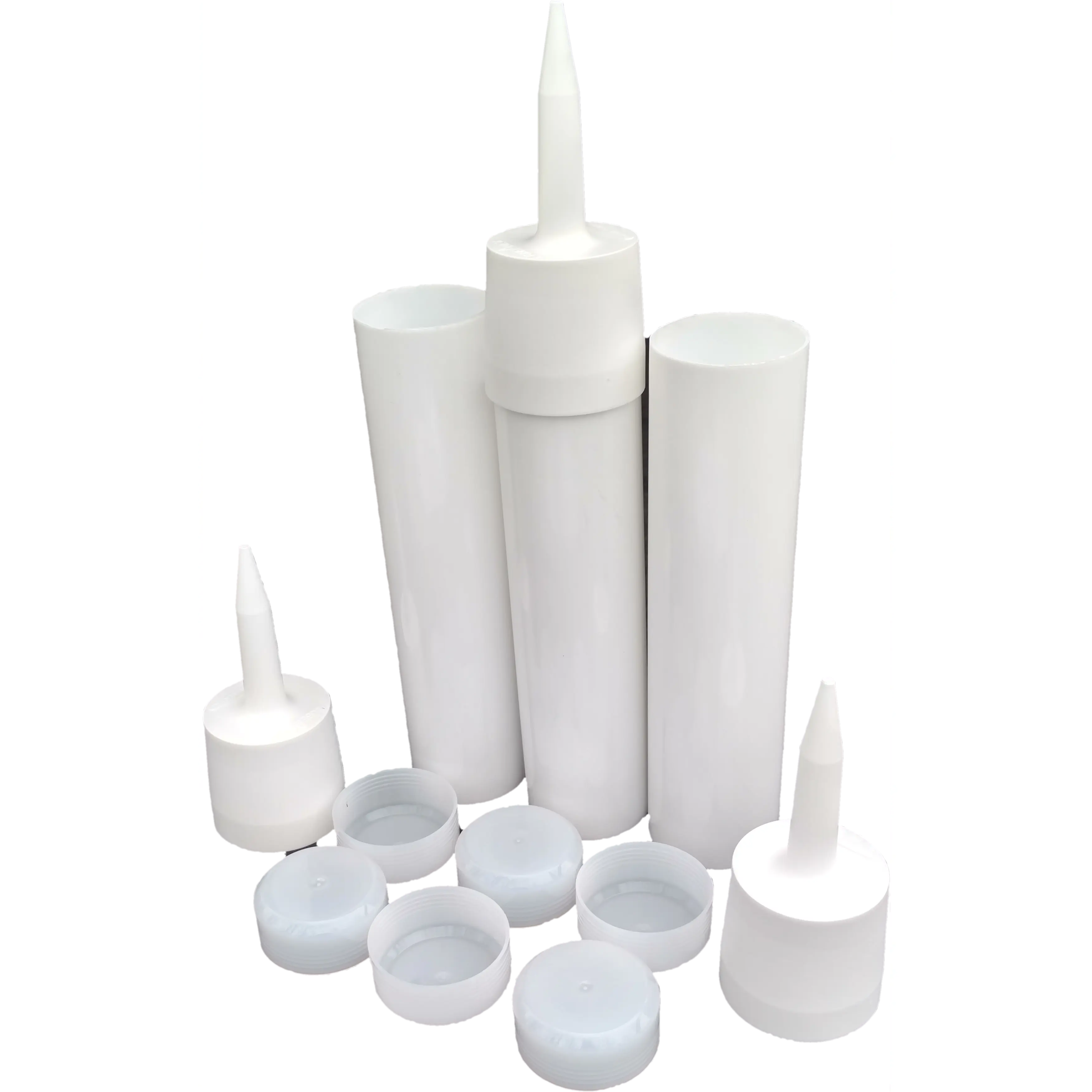 Reusable Empty Caulk Tube - REFILLABLE CAULKING Cartridge 10 oz. - 3 Pack