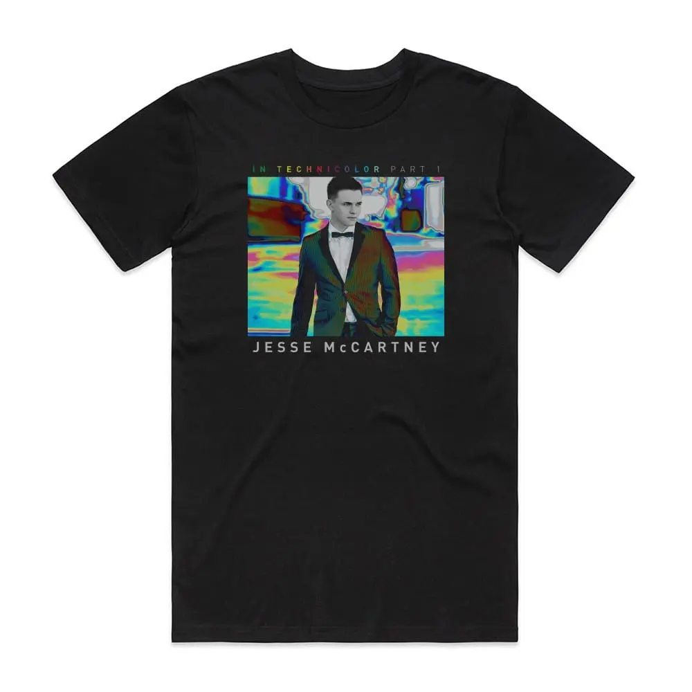 Jesse McCartney In Technicolor 1 Album Cover T-Shirt