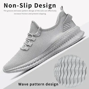 Men Road Running Shoes Halloween & Christmas Gym Fashion Sneakers Lightweight Breathable Athletic Walking Tennis Shoes - 7755