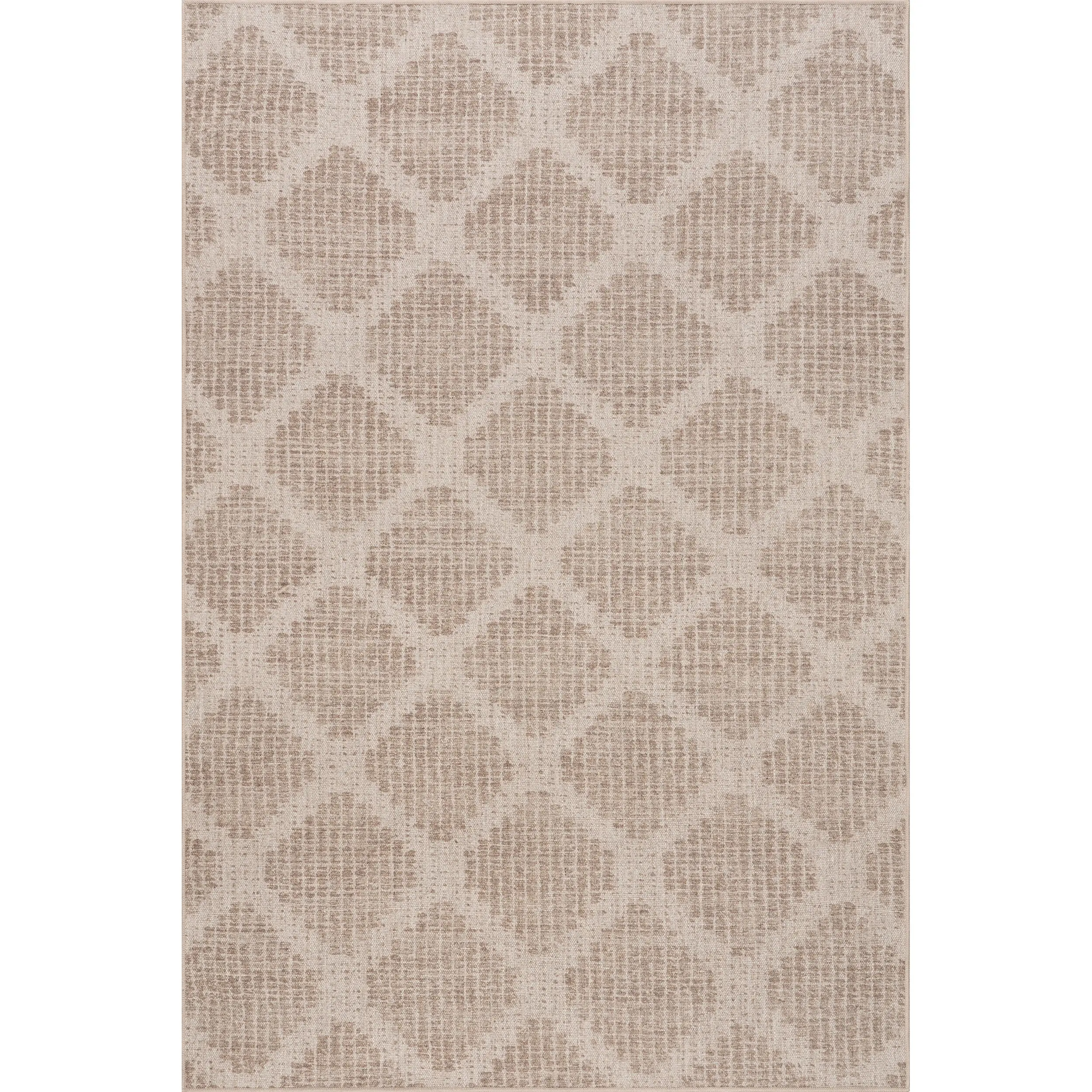 Katana Trellis Machine Washable Area Rug