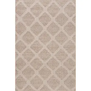 Katana Trellis Machine Washable Area Rug