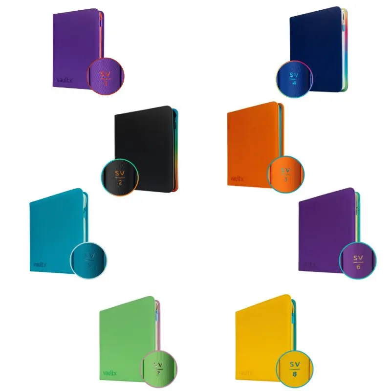 Vault X 9 Pocket Exo-Tec Pokémon SV Binder (Holds 360 Cards Vault X 9 Pocket Exo-Tec Pokémon SV Binder (Holds 360 Cards