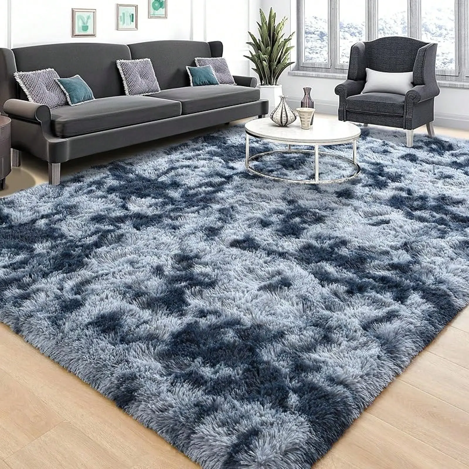 Tie-dye Blue Grey