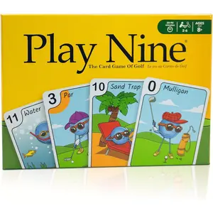 The Card Game of Golf, Ages 8 and Up, Couples Date Night Gift, Game Night Favorite, 15 Min Game, Family Friendly Card Game for Kids, Teens & Adults, Great Golf Gift