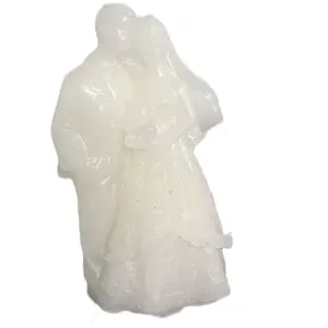 Wedding Candles - White Figure Design for Special Occasions