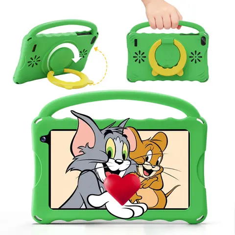 Digiland Kids Android Tablet - 7in Compact Digital Device with HD Screen, Bluetooth, WiFi, Protective Case, Parental Control, Dual Cameras (Front & Rear), Pre-Installed Educational Apps & Games, Ideal Learning Gift for Kids (Pink, Blue)