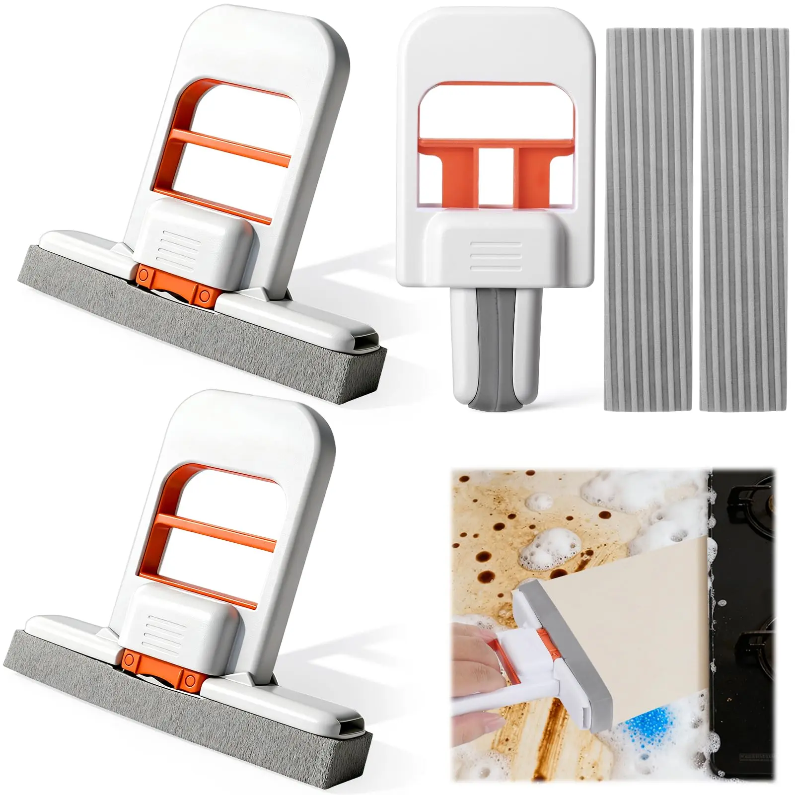 Home Multifunctional Desktop Cleaning Brush Mini Dustpan And Brush Set Portable Crevice Cleaner For Window Sofa Keyboard Drawer