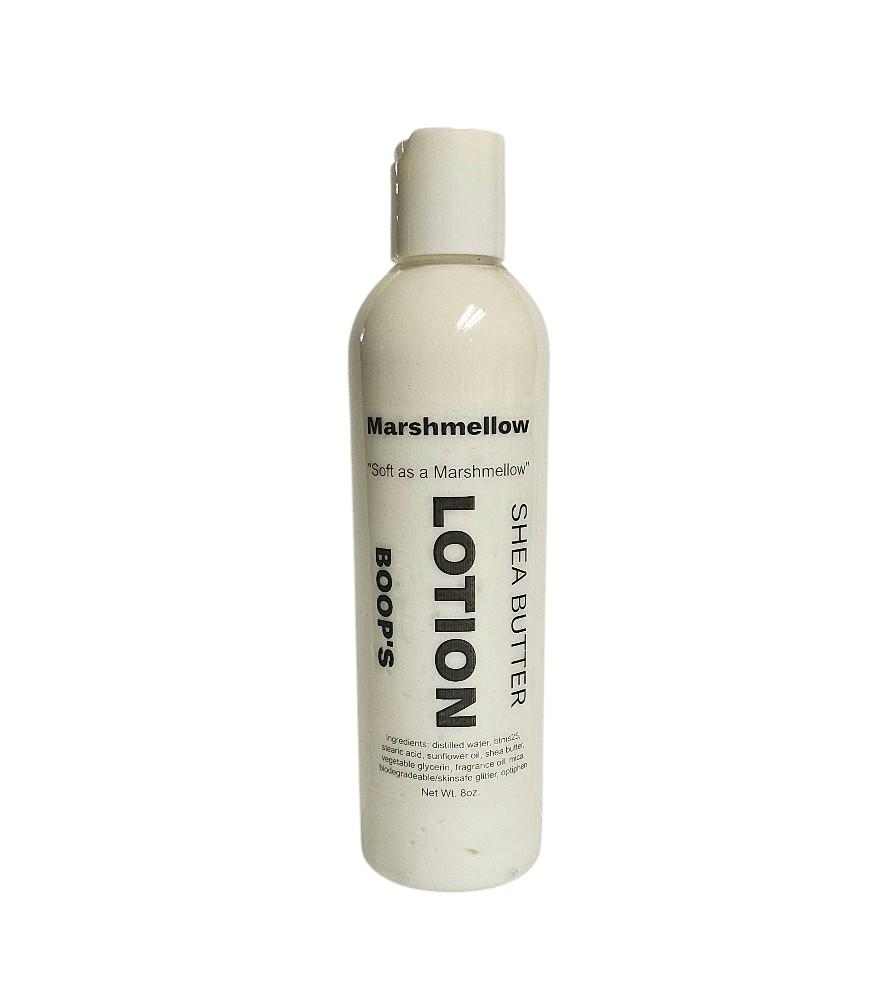 Boop's Marshmellow Lightweight Hydrating Lotion - Shea Butter Formula for Body Care and Comfort