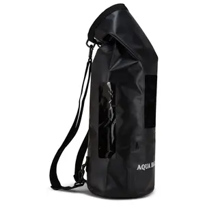 Aqua Bag 20L Dry Bag IPX-6 Rated for Camping, Hiking, Fishing with Adjustable Shoulder Straps, 500-D PVC Construction, Waterproof & Durable