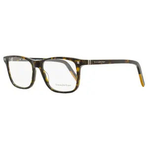 Zegna Vicuna Rectangular Eyeglasses EZ5187 052 Dark Havana 56mm