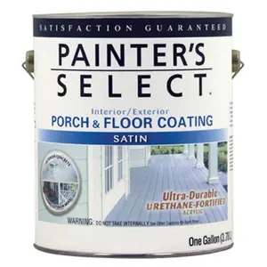 212 MAIN 1 Gal USF-3 Exterior Urethane Fortified Satin Porch & Floor Coating - Light Gray, Low Odor Formula, Wear Resistant (for Automotive & Motorcycle Paint Care)