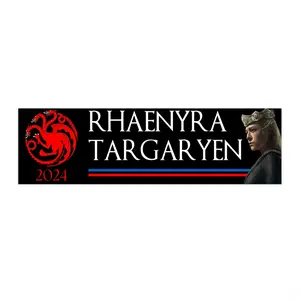 Team Black 2024 Bumper Sticker | Fan-Made Bumper Sticker for Your Car