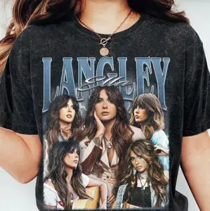 Vintage Ella Langleyy Graphic Bootleg Shirt, Vintage Country Singer Shirt, Country Music Love, Ella Langley Tour 2025 Merch, Gift For Fans Men Women