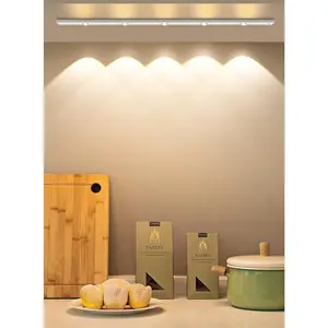 Smart LED Human Sensor Light Ultra Thin Cat Eye Hill Light Strip Rechargeable Adhesive