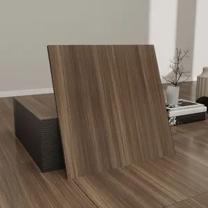 PVC Self-Adhesive Wood Grain Flooring, Waterproof for Bedroom Living Room Bathroom Renovation, Direct Application on Concrete Floor, Peel and Stick Durable Easy Clean 30*30cm 10pcs 1 square