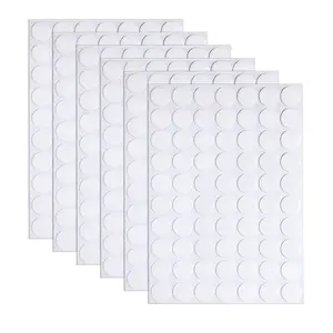 350 count Clear Double-Sided Sticky Adhesive Dots, 6mm/0.24" Round Transparent  Nano Glue Pads Heavy Duty, Removable   Traceless Sticker for Balloons Envelopes Note Craft Photo DIY