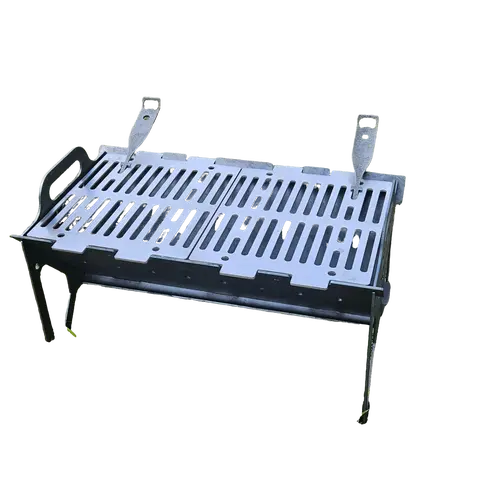 Slot Grill Full Size - Carbon Steel Outdoor Camping Supplies Outdoor Picnic Blanket