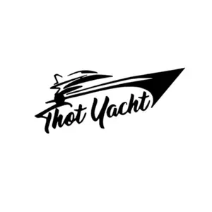 Thot Yacht Decal Squatted Truck & Car Decal - Handmade in the US with Weather Resistant Vinyl & Adhesive Backing for Easy Installation