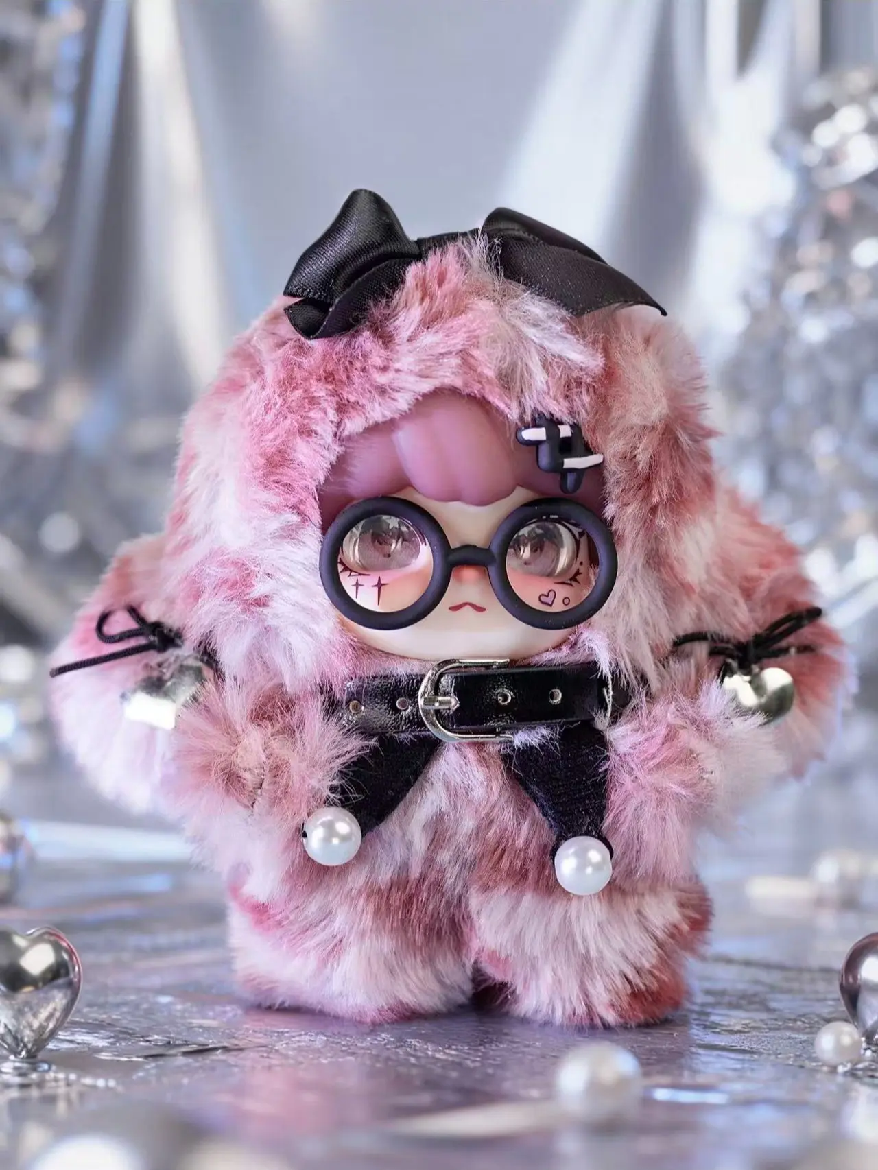 Lumignon ルミニョン Ribbon bust fluffy tops lumignon Ribbon bust fluffy tops pink 【公式通販】