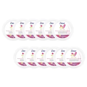 Dove Beauty Cream, Pink - 5 oz Face and Body Lotion - Pack of 12