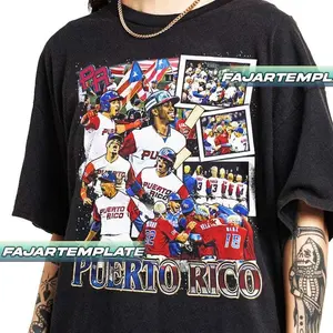 [SALE UP TO 30%] Limited WBC Puerto Rico Vintage T-Shier, Gift for Woman and Man Unisex T-Shirt T1MN4537