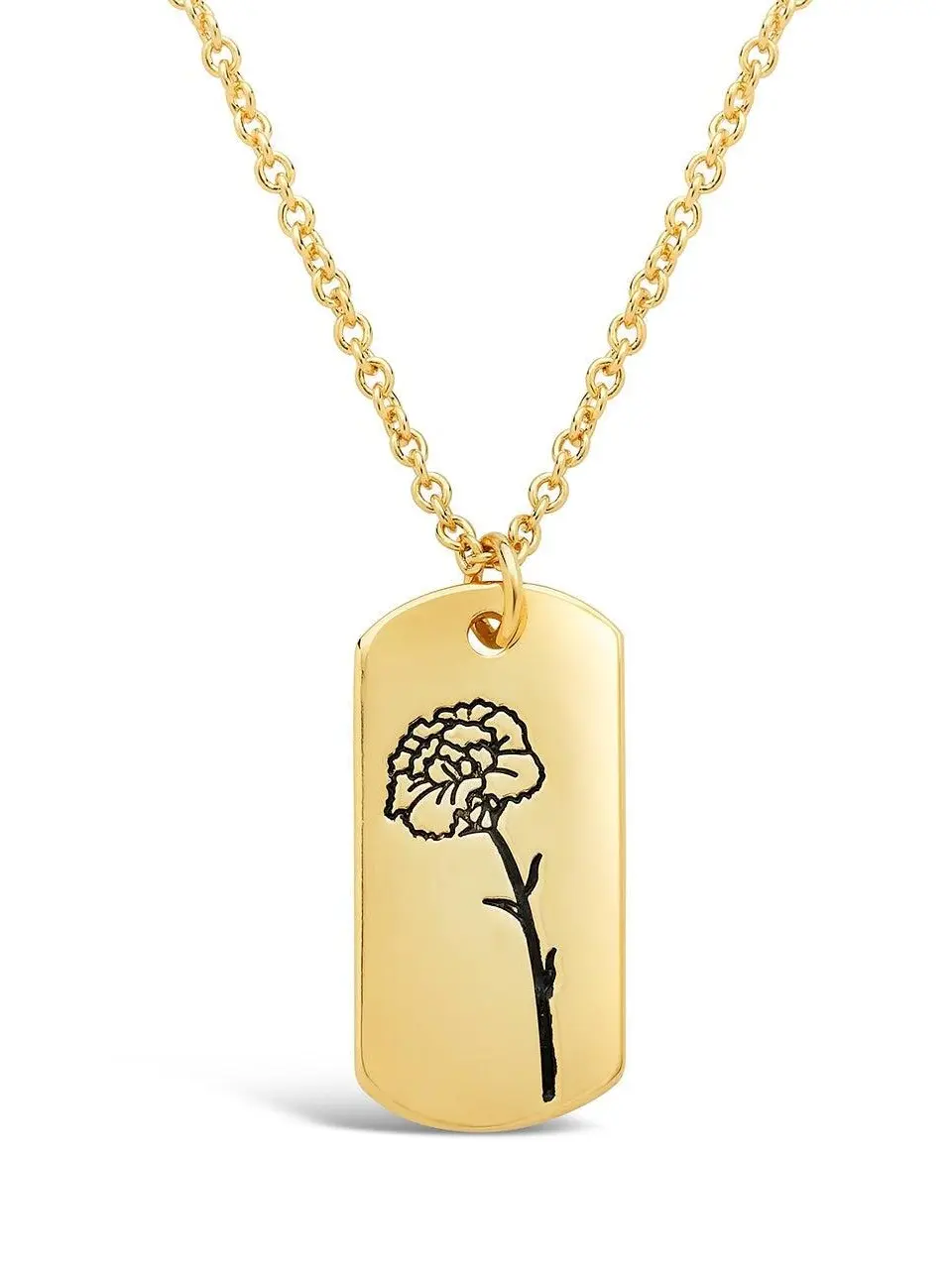 Birth Flower Pendant Birth Flower Pendant