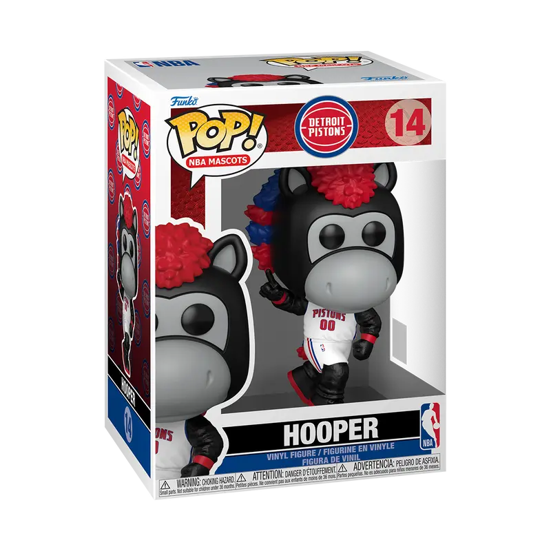 NBA Mascots Detroit Pistons Hooper Funko Pop! Vinyl Figure #14