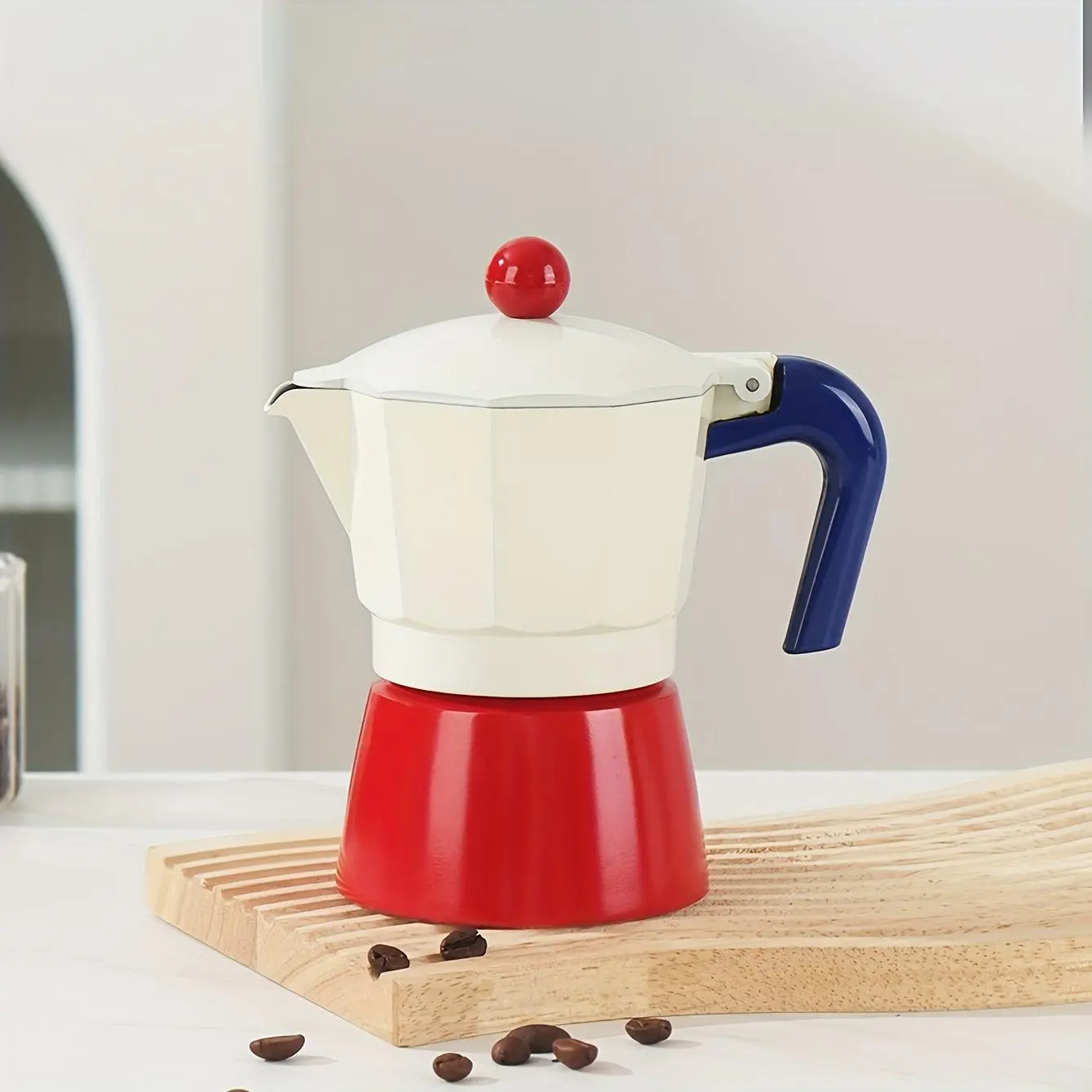 Traditional Stovetop Espresso Maker And Coffee Pot, Moka Pot Ideal for Italian And Cuban Cafes, Greca Coffee Maker, Italian Moka Pot Espresso Maker, Classic Aluminum Moka Pot, Perfect for Home Brewing And Camping | Easy to Use And Clean