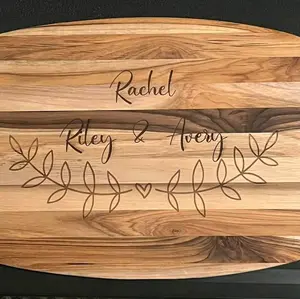 Customized Laser Engraved Cutting Boards for Kitchen Chopping