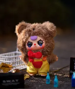 Baby Three- De-lovely babys，Bunny Plush Dolls，Soft Furry Collectibles，Backpack or clothing decoration，Stuffed Animal